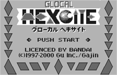 Glocal Hexcite - Screenshot - Game Title Image