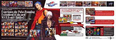 The King of Fighters 2001 - Advertisement Flyer - Back Image