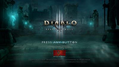 Diablo III: Reaper of Souls: Ultimate Evil Edition - Screenshot - Game Title Image