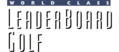 World Class Leaderboard Golf - Clear Logo Image