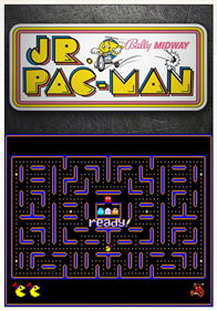 Jr. Pac-man - Fanart - Box - Front Image
