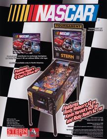 NASCAR - Advertisement Flyer - Front Image