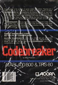 Codebreaker - Box - Back Image