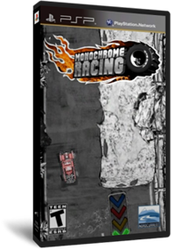 Monochrome Racing - Box - 3D Image