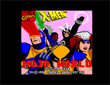 X-Men: Mojo World - Screenshot - Game Title Image