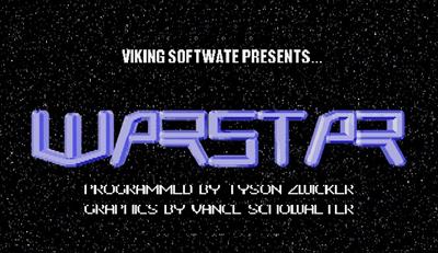 WarStar - Screenshot - Game Title Image