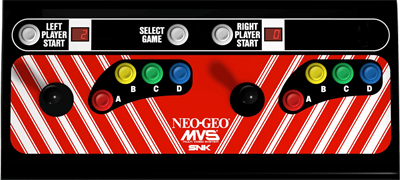 Top Player's Golf - Arcade - Control Panel Image