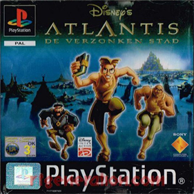 Disney's Atlantis: The Lost Empire - Box - Front Image