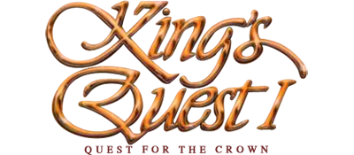 King's Quest I: Quest for the Crown - Clear Logo Image
