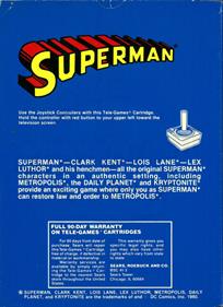 Superman - Box - Back Image