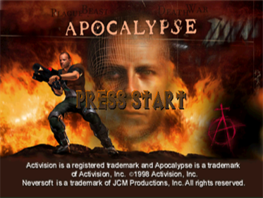 Apocalypse - Screenshot - Game Title Image