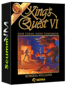 King's Quest VI: Heir Today, Gone Tomorrow - Box - 3D Image