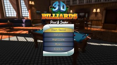 3D Billiards: Pool & Snooker - Screenshot - Game Title Image