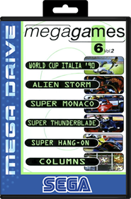 Mega Games 6 Vol. 2 - Box - Front - Reconstructed Image