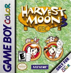 Harvest Moon 3 GBC - Box - Front Image