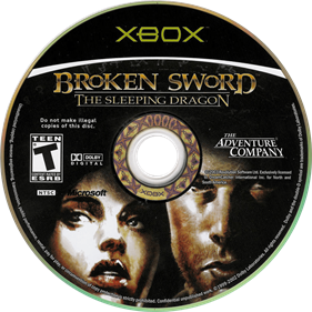 Broken Sword: The Sleeping Dragon - Disc Image
