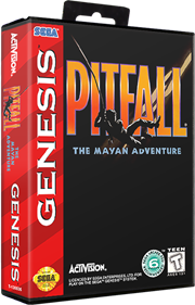 Pitfall: The Mayan Adventure - Box - 3D Image