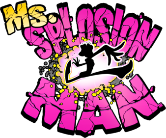 Ms. Splosion Man - Clear Logo Image