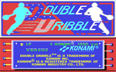 Double Dribble - Screenshot - Game Title Image