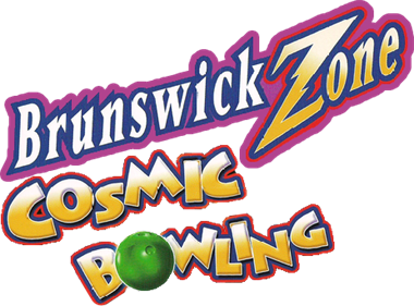 Brunswick Zone: Cosmic Bowling - Clear Logo Image