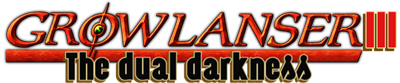 Growlanser III: The Dual Darkness - Clear Logo Image