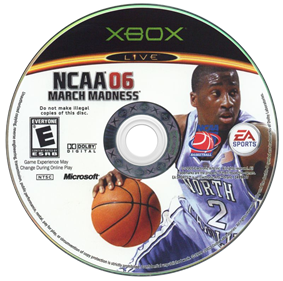 NCAA March Madness 06 - Disc Image