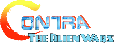 Contra: The Alien Wars - Clear Logo Image