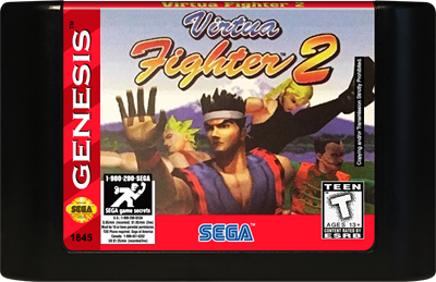 Virtua Fighter 2 - Cart - Front Image