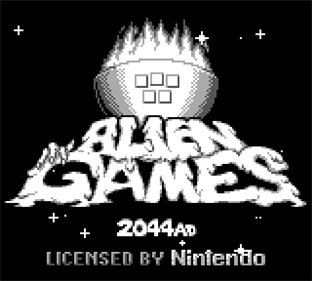 Alien Olympics - Screenshot - Game Title Image