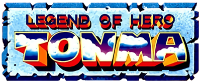 Legend of Hero Tonma - Clear Logo Image