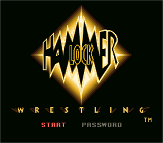 HammerLock Wrestling - Screenshot - Game Title Image