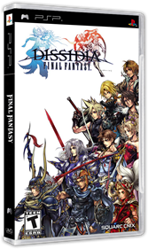 Dissidia: Final Fantasy - Box - 3D Image