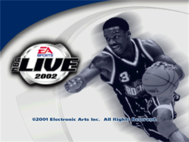 NBA Live 2002 - Screenshot - Game Title Image