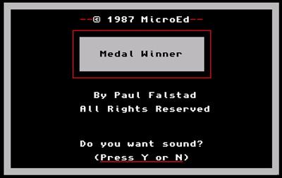 Medal Winner - Screenshot - Game Title Image