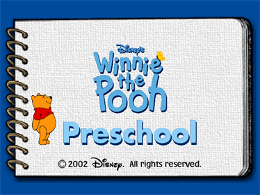 Winnie the Pooh: Preschool - Screenshot - Game Title Image