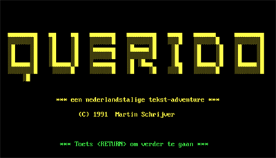 Querido - Screenshot - Game Title Image