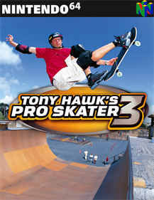 Tony Hawk's Pro Skater 3 - Fanart - Box - Front Image