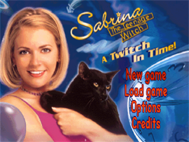Sabrina the Teenage Witch: A Twitch in Time! - Screenshot - Game Title Image