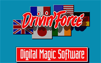 Drivin' Force - Screenshot - Game Title Image