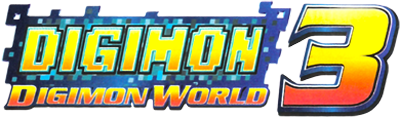 Digimon World 3 - Clear Logo Image