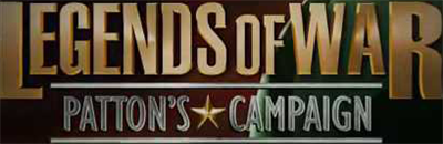 Legends of War: Patton's Campaign - Clear Logo Image