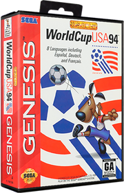 World Cup USA 94 - Box - 3D Image