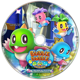 Bubble Bobble 4 Friends: The Baron's Workshop - Fanart - Disc Image