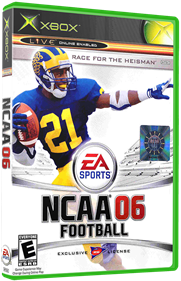 NCAA Football 06 - Box - 3D Image