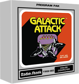 Galactic Attack - Box - 3D Image