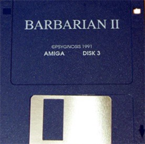 Barbarian II (Psygnosis) - Disc Image