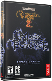 Neverwinter Nights 2: Mask of The Betrayer - Box - 3D Image