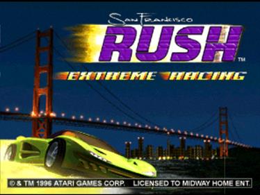 San Francisco Rush: Extreme Racing - Screenshot - Game Title Image