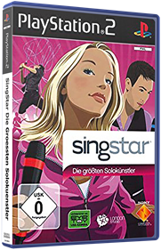 SingStar: Die größten Solokünstler - Box - 3D Image