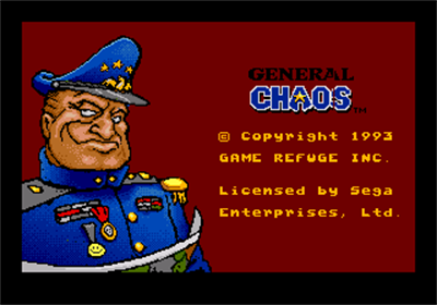 General Chaos - Screenshot - Game Title Image